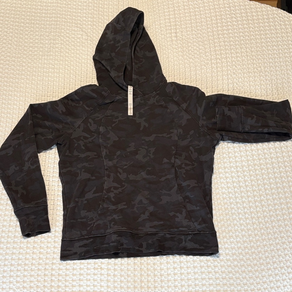 lululemon athletica Black Camo Hoodie